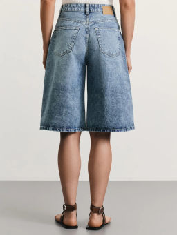 Джинсовые шорты бермуды / Zarina  фото 5