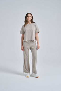 Брюки трикотажные Бледно-зеленый