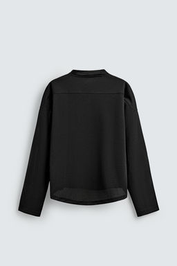 OPEN-TEXTURED T-SHIRT - Zara фото 8