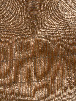 Салфетка под приборы, 31х41 см, бисер, овальная, шампань, Bijou - Anna lafarg фото 3