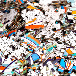 Круглый пазл Волшебный лев, 1000 деталей - Puzzle time фото 2