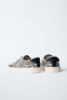 ANIMAL PRINT SNEAKERS - Zara фото 4