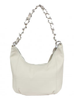 Сумка женская натуральная кожа GU 163-8559, 1отд+карм/пер, плечевой ремень, молочный SALE 264284 - Adelia фото 2