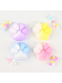 Сквиш антистресс - игрушка «Лапка», с пушистой посыпкой, МИКС