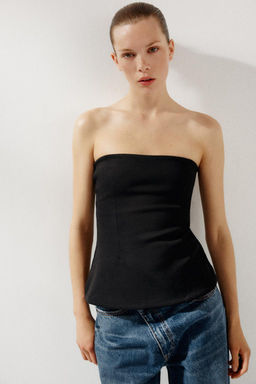 INTERLOCK BANDEAU TOP - Zara фото 42