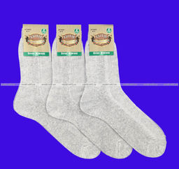 Цена за 10 пар. Носки мужские Беларусь сетка с крапивой серые