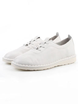 03-XKL23-038 WHITE Полуботинки женские (натуральная кожа)