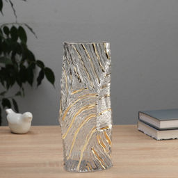 Ваза «Милагрос», грация галант, d=7 см, 24×11 см, стекло, прозрачная