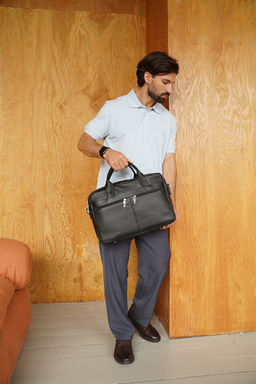 Сумка мужская Ц-273.1 черный - Protege фото 4