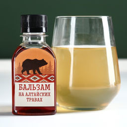 Бальзам Сильному духом. 23 февраля на алтайских травах, мужская сила,100 мл. - Доброе здоровье фото 3
