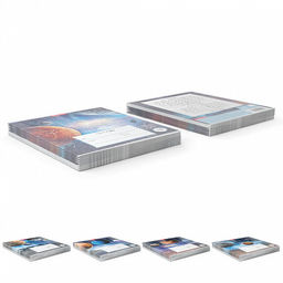 Цена за 200 шт. Тетрадь школьная ученическая ErichKrause Космос, 18 листов, линейка (в плёнке по 10 шт.)  фото 20