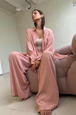 Костюм женский SET065/06/Пудровый