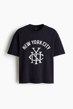 Camiseta con estampado Loose Fit - H&m фото 6