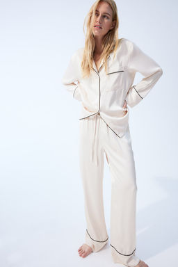 Pijama de saten - H&m фото 2