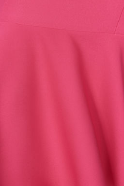 Fusya Etegi Volanl? Ask?l? Midi Dokuma Elbise TWOSS24EL00508 - Trendyolmilla фото 5