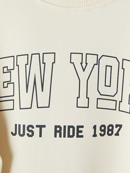 New York Bask?l? Erkek ?ocuk Sweatshirt