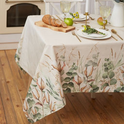 Скатерть «Этель» Cotton, 149×180 см, 100% хлопок, репс 210 г/м²