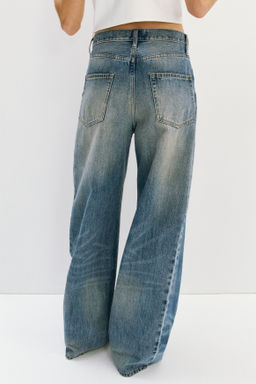 Straight Regular Waist Jeans - H&m фото 3