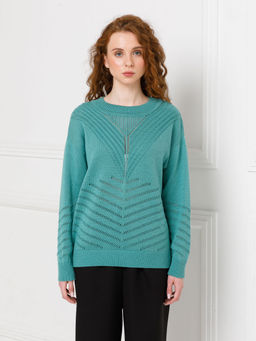 Джемпер вязаный