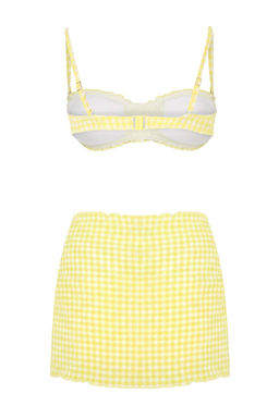 Sar? Potikareli Straplez Kapl? Normal Bel Regular Bikini Tak?m? TBESS26BT00060 - Trendyolmilla фото 4