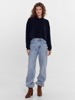 Худи женское черное черный 122965 - Mark formelle фото 3