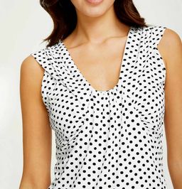 Топ, бело-черный - Ashley brooke фото 4