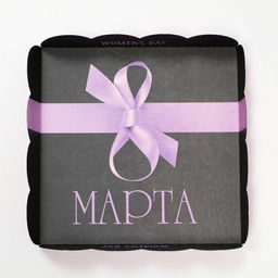 Цена за 5 шт. Коробка для печенья С 8 Марта, 15?15?3 см