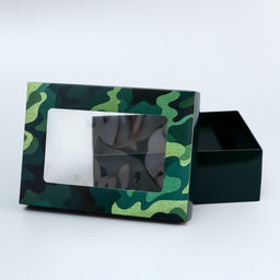 Цена за 5 шт. Коробка подарочная складная, крышка-дно, Поздравляю, 21?15?7 см с окном