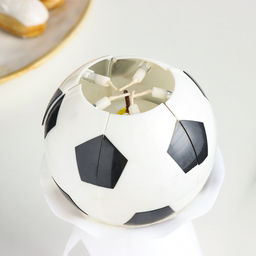Свеча для торта музыкальная Мяч, бело- чёрная - Simaland фото 11