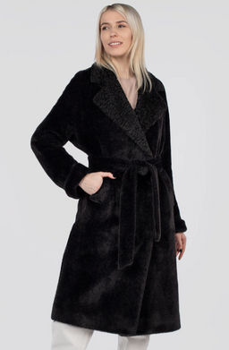 Пальто женское утепленное (пояс)