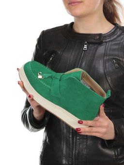 01-5172-6 Ботинки демисезонные (натуральная замша, байка) - Фабричный китай фото 19