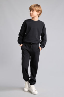 Oversize Bisiklet Yaka Sweatshirt Erkek _ocuk - Defacto фото 2