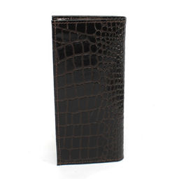 Портмоне мужское Croco-ПР-965 натуральная кожа 3 отд, 10 карм, коричневый крокодил (238) 265465  фото 2