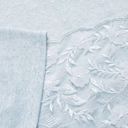 Футболка с объемным декором, Буду тебе сниться (голубой меланж) - Charutti фото 32