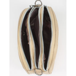 Сумка женская текстиль JLS-k 881d-42-mpl-fbo,  3отд,  плечевой ремень,  бежевый 254158 - Adelia фото 2