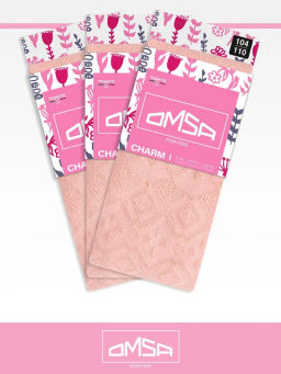 OMSA kids Collant 12A12-2 с жаккардовым рисунком - avorio фото 21