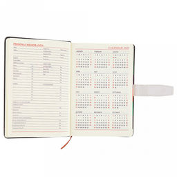 Ежедневник датированный 2025г 14,2х21см Одуванчик 112 листов, в линейку, сшитый внутренний блок, с закладкой, обложка ПВХ софт тач, отделочная строчка, тиснение золотом, цвет серый матовый, застежка на магните (Китай) - Домашняя мода фото 4