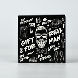 Коробка складная Gift for real man, 14 14 8 см - Дарите счастье фото 6