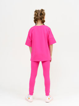 949Д Костюм с леггинсами "Фуксия"