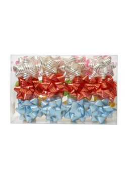 Бант подарочный набор 24 штуки 9 см / A87-35 /уп 60/ - Галеонтрейд фото 2