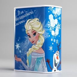 Копилка прямоугольная "Для волшебной мечты", Холодное сердце 7,8 см х 4,8 см х 10,8 см