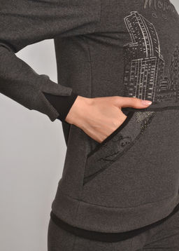 Комплект с брюками ГОРОД (серый №3) - Ивановская трикотажная компания фото 4