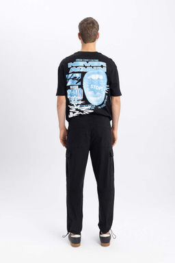 Прямые брюки-парашюты с карманами-карго и карманами Relax Fit - Defacto фото 7