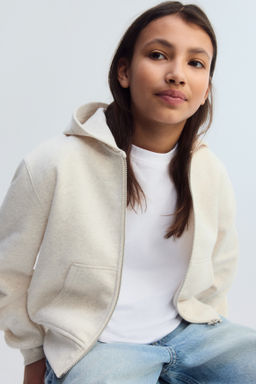 Chaqueta sudadera con capucha e interior cepillado - H&m фото 7