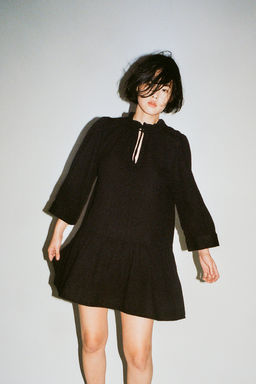 Vestido de algodon con cordon de ajuste - H&m фото 2