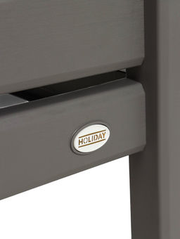 Набор садовой мебели «Евпатория»: 2 кресла, стол, трёхместный диван, серый