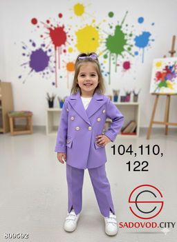 костюм для девочки (пиджак и брюки) - Bruno фото 13