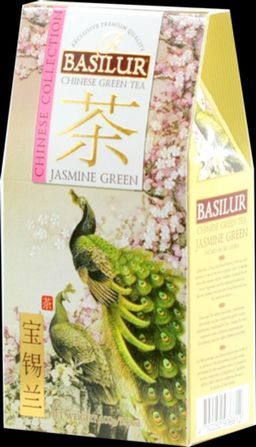 BASILUR. Китайская коллекция. Зеленый с жасмином 100 гр. карт.пачка