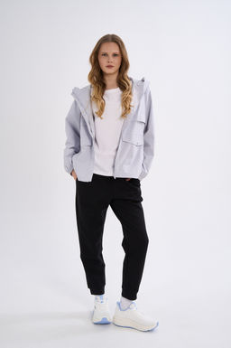 Брюки трикотажные укороченные Черный