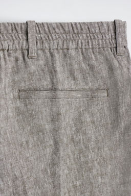 PANTAL?N DE LINO RELAXED FIT STRAIGHT LEG - H&m фото 10